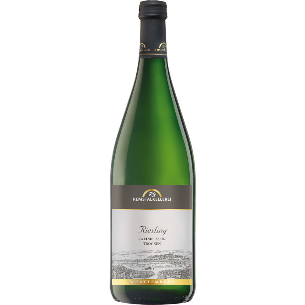 Remstalkellerei Riesling Weinbeißer trocken 12x 1 Liter (MEHRWEG)