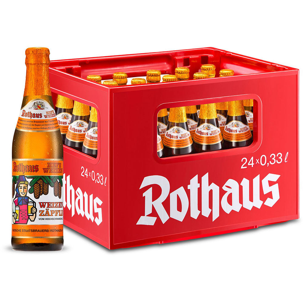 Rothaus Hefe Hell 24x 0,33 Liter (MEHRWEG)