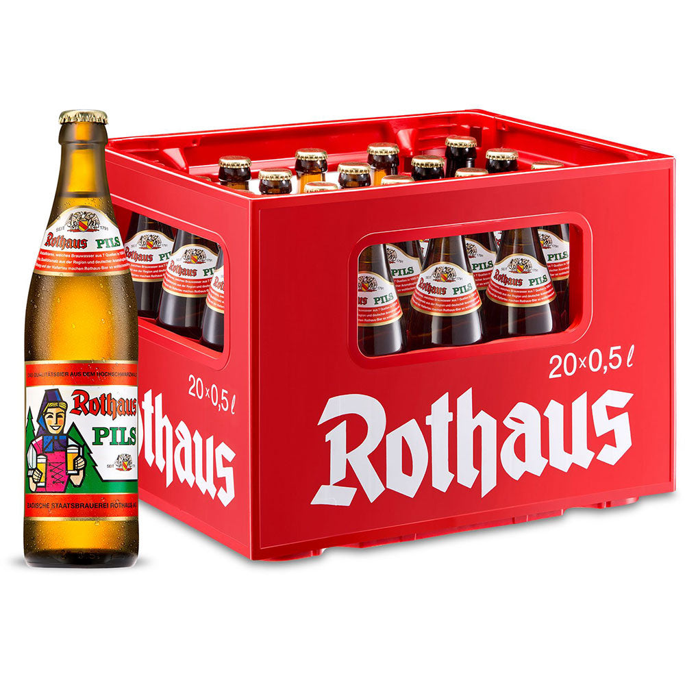 Rothaus Pils 20x 0,5 Liter (MEHRWEG)