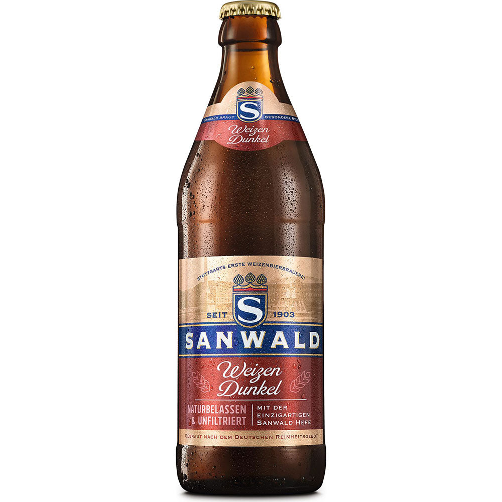 Sanwald Hefe Dunkel 20x 0,5 Liter (MEHRWEG)