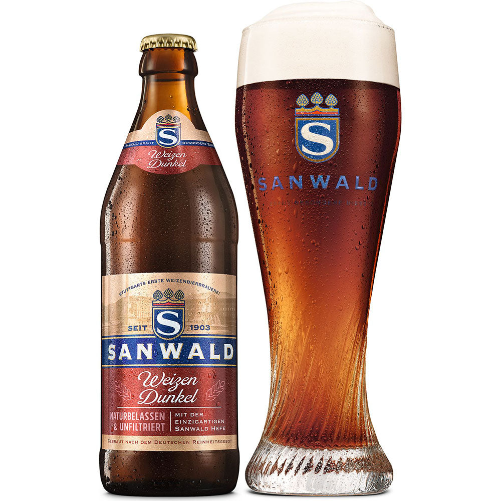 Sanwald Hefe Dunkel 20x 0,5 Liter (MEHRWEG)