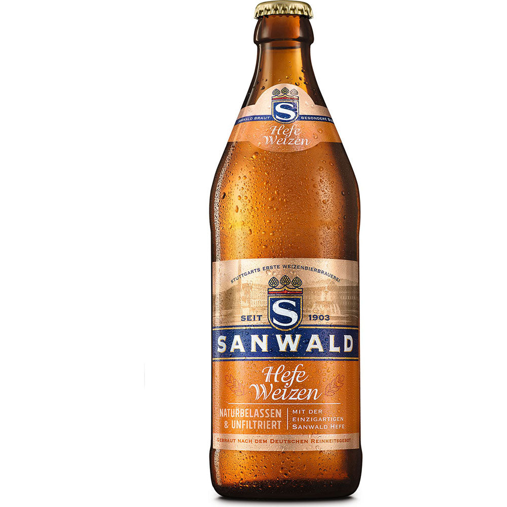 Sanwald Hefe Hell 20x 0,5 Liter (MEHRWEG)