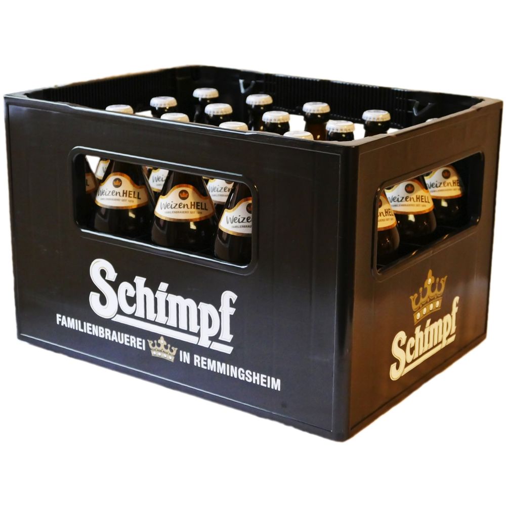 Schimpf Hefeweizen Hell 20x 0,5 Liter (MEHRWEG)