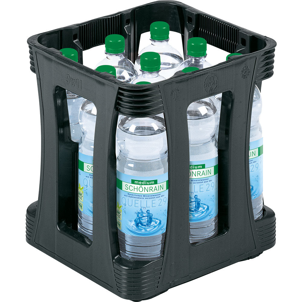 Schönrain Quelle Medium 9x 1,0 Liter PET (EINWEG)