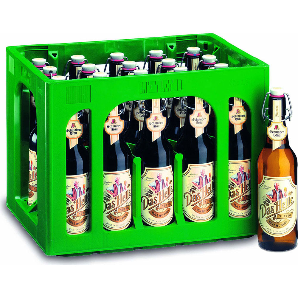 Schwaben Bräu Das Helle Bügel 20x 0,5 Liter (MEHRWEG)