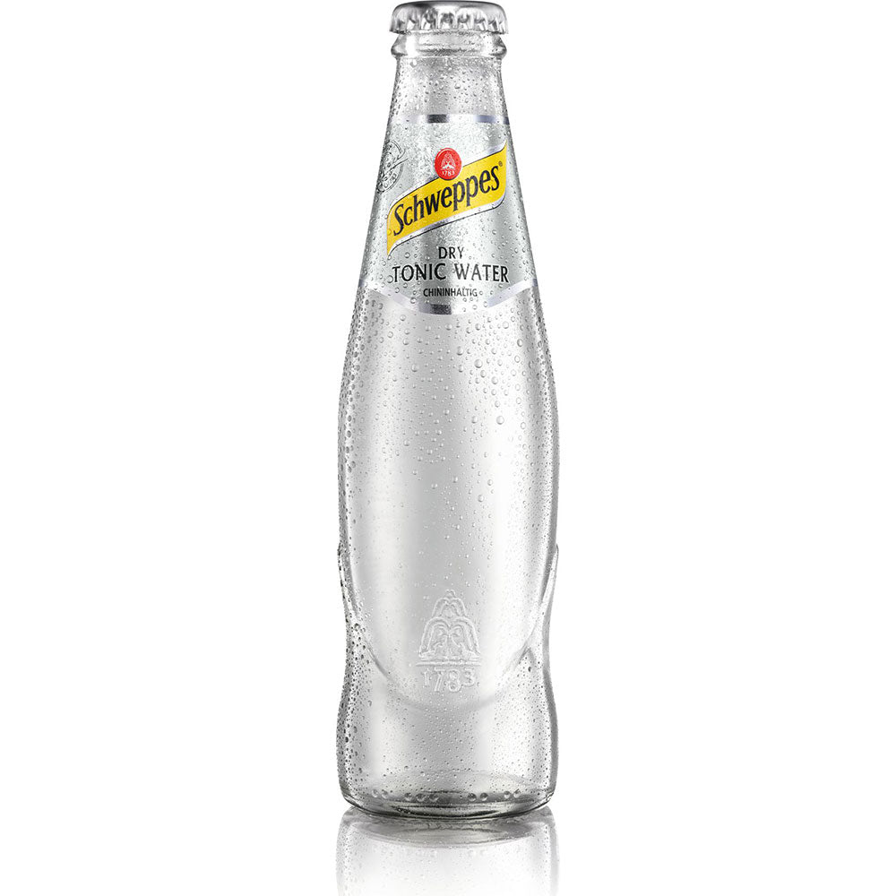 Schweppes DRY Tonic Water 24x 0,2 Liter (MEHRWEG)