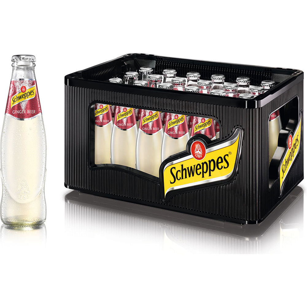 Schweppes Ginger Beer 24x 0,2 Liter (MEHRWEG)