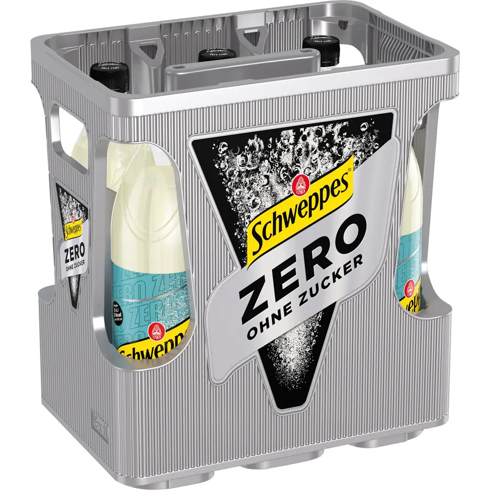 Schweppes Original Bitter Lemon Zero PET 6x 1 Liter (MEHRWEG)