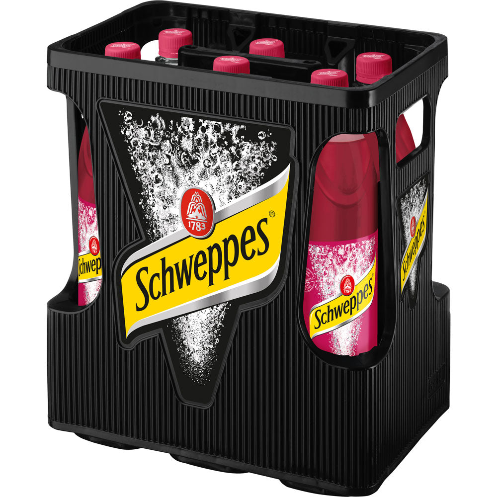 Schweppes Pomegranate PET 6x 1 Liter (MEHRWEG)