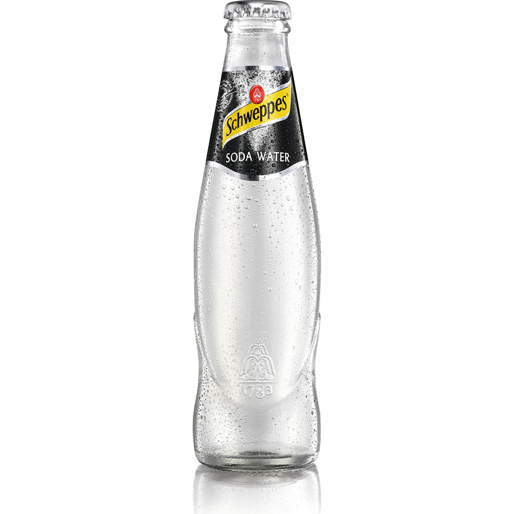 Schweppes Soda Water 24x 0,2 Liter (MEHRWEG)