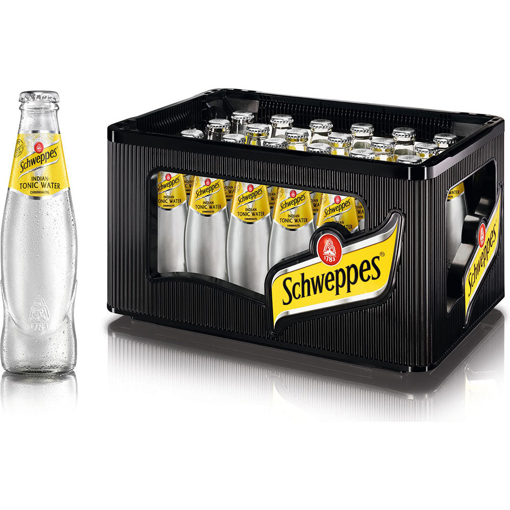 Schweppes Tonic Water 24x 0,2 Liter (MEHRWEG)