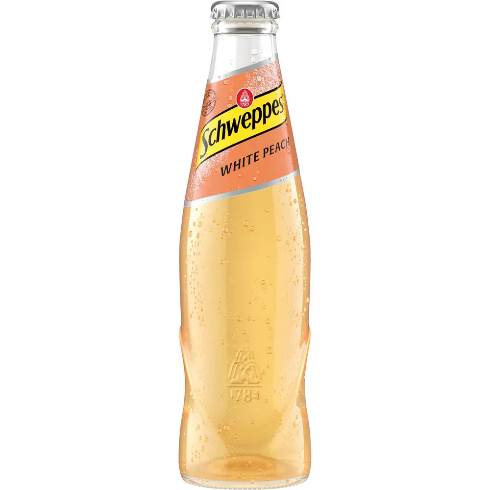 Schweppes White Peach 24x 0,2 Liter (MEHRWEG)