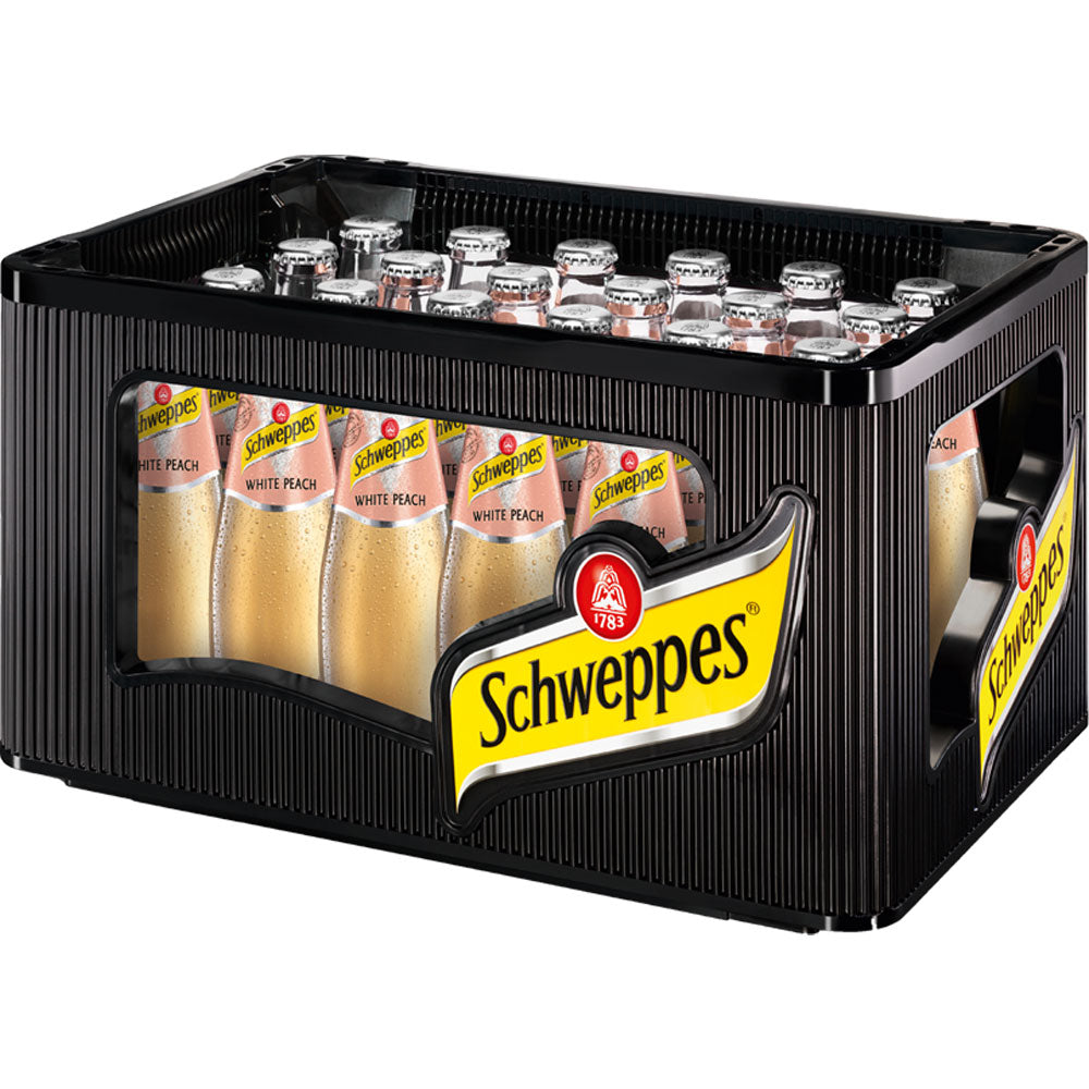 Schweppes White Peach 24x 0,2 Liter (MEHRWEG)