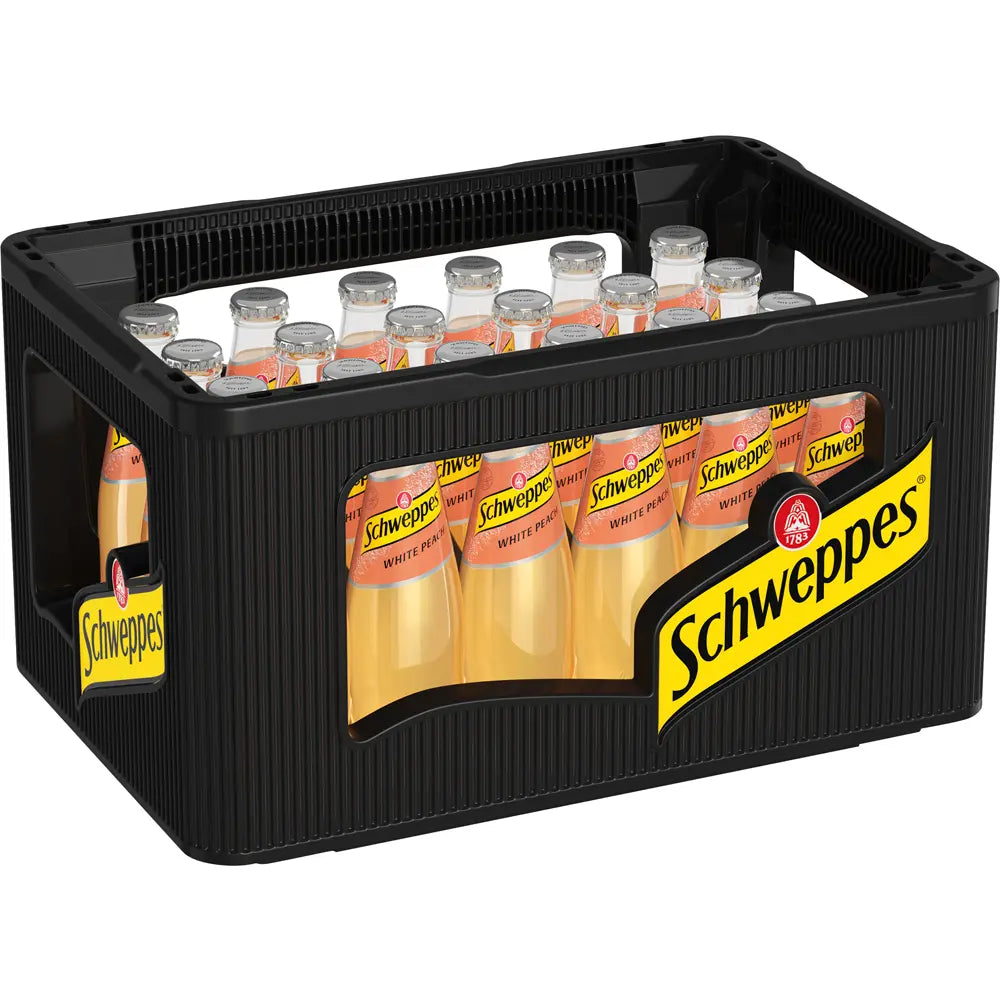 Schweppes White Peach 24x 0,2 Liter (MEHRWEG)