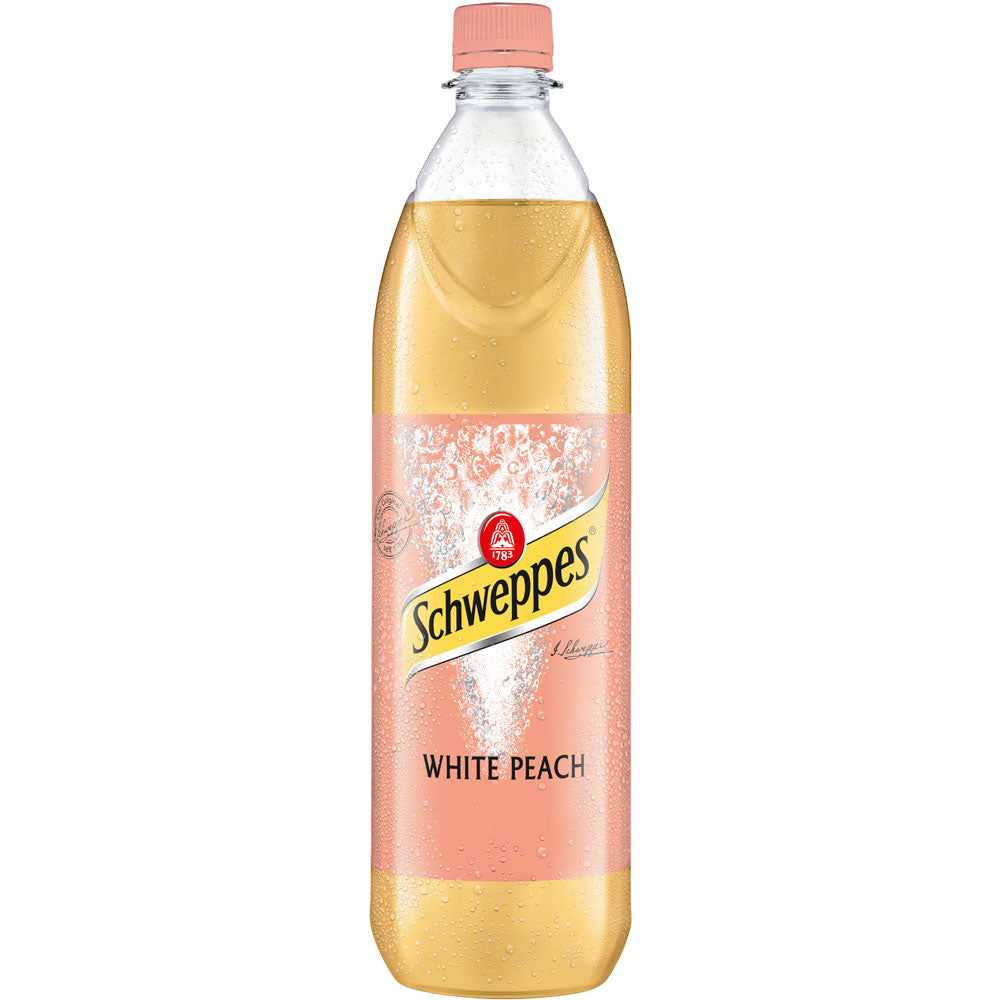 Schweppes White Peach PET 6x 1 Liter (MEHRWEG)