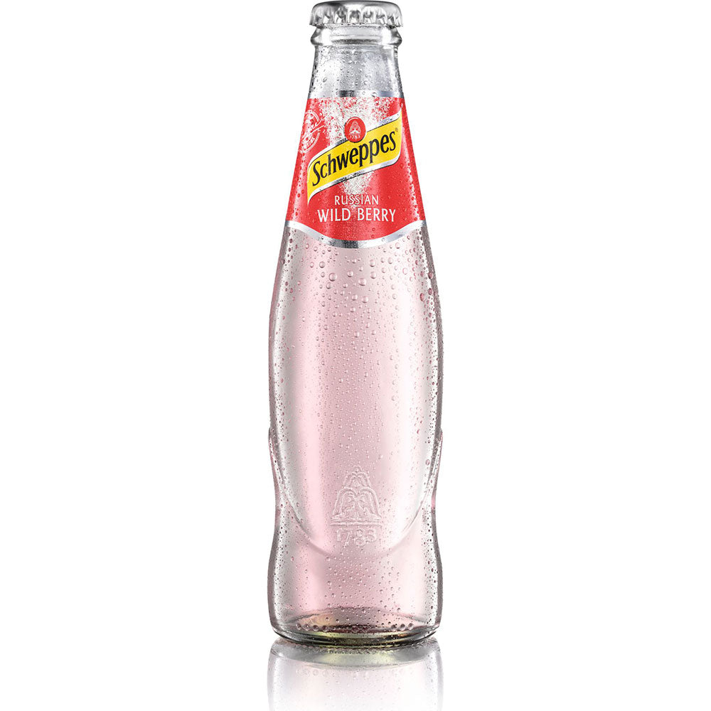 Schweppes Wild Berry 24x 0,2 Liter (MEHRWEG)