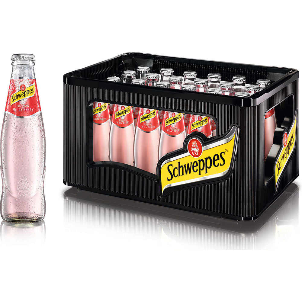 Schweppes Wild Berry 24x 0,2 Liter (MEHRWEG)