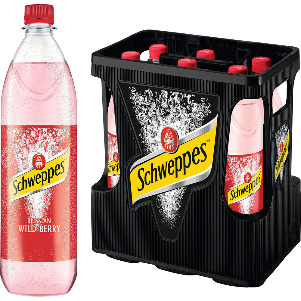Schweppes Wild Berry PET 6x 1 Liter (MEHRWEG)