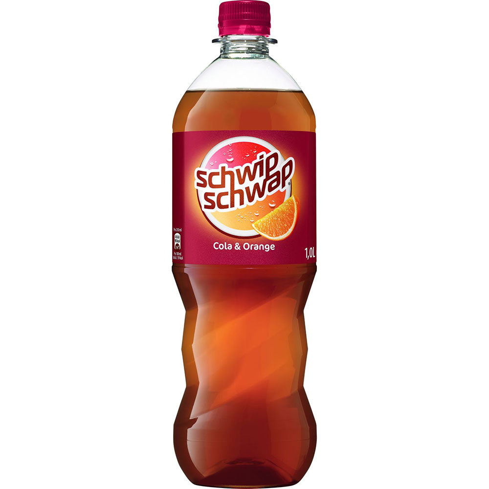 Schwip Schwap Mix Cola PET 12x 1 Liter (MEHRWEG)