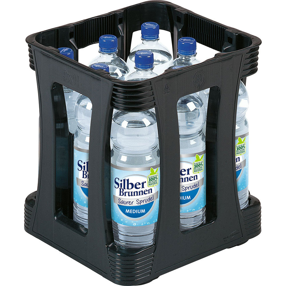 Silberbrunnen Medium 9x 1 Liter (EINWEG)