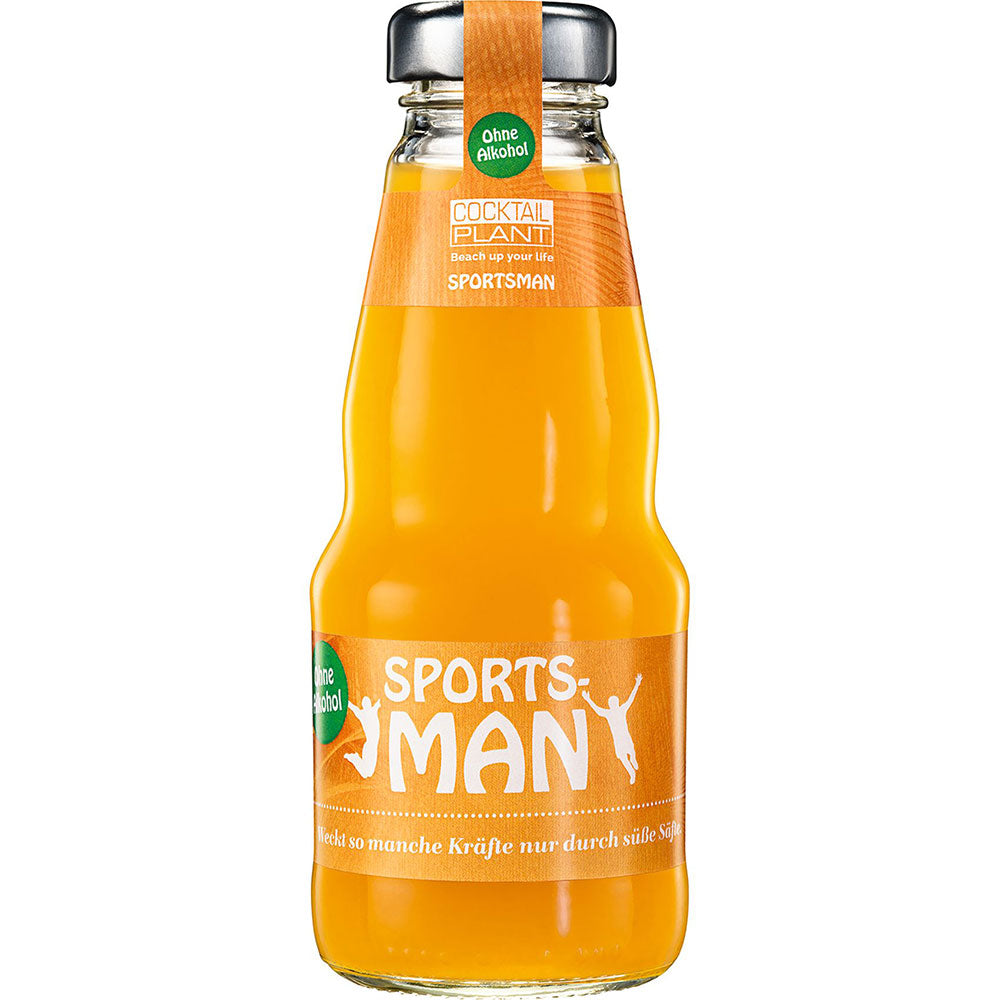 Cocktail Plant Sportsman alkoholfrei 24x 0,2 Liter (MEHRWEG)