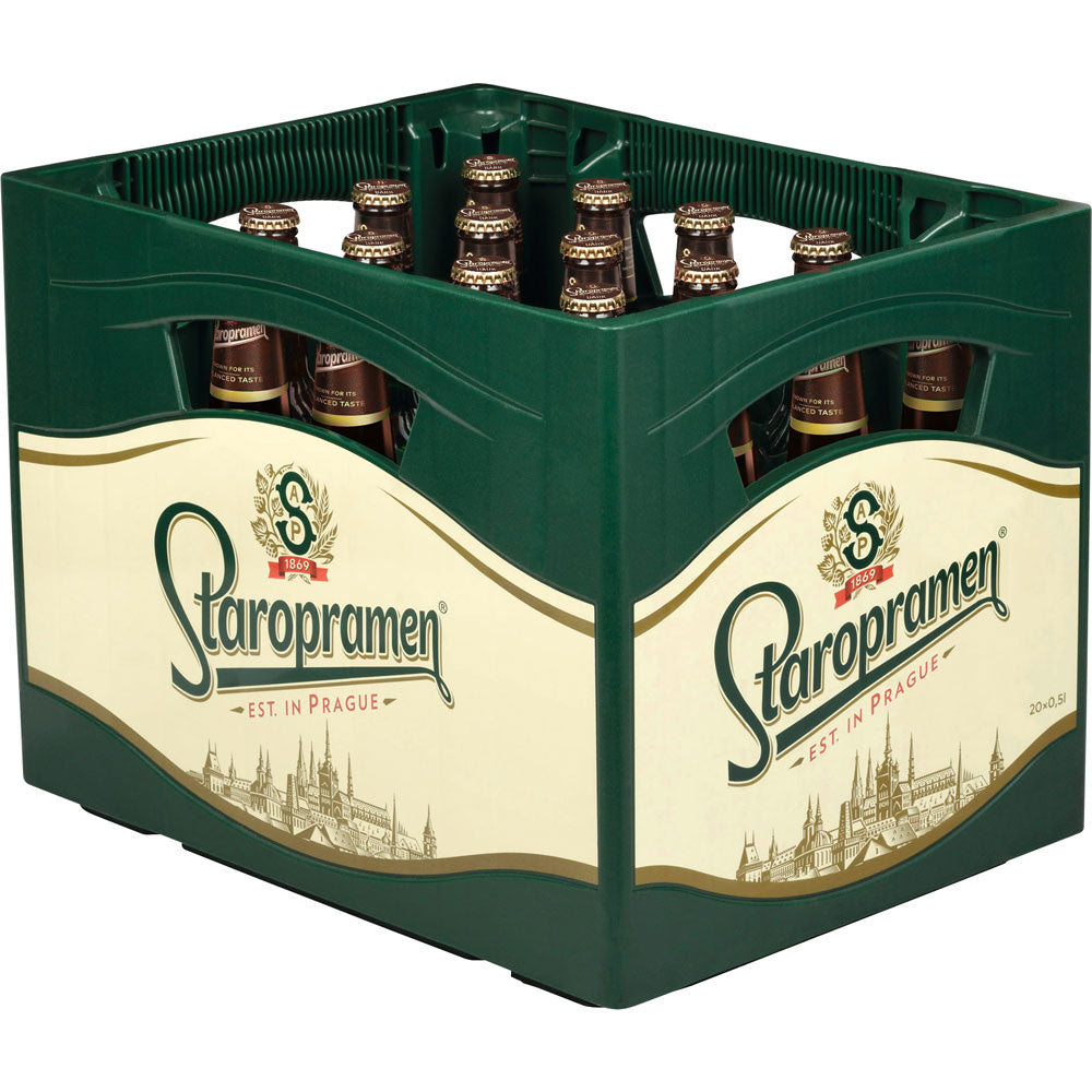 Staropramen Dark Lager 20x 0,5 Liter (MEHRWEG)