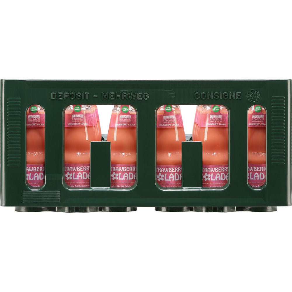 Cocktail Plant Strawberry Colada alkoholfrei 24x 0,2 Liter (MEHRWEG)