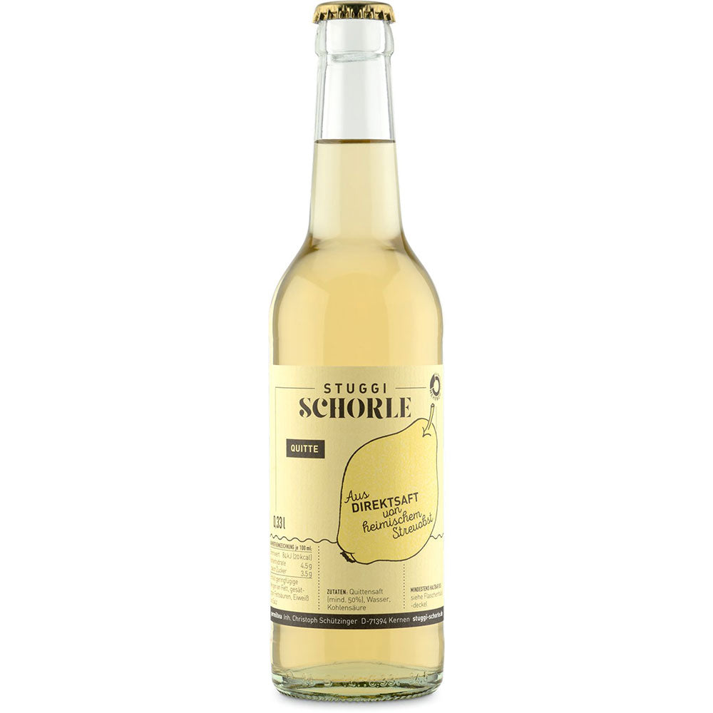 Stuggi Schorle Quitte 24x 0,33 Liter (MEHRWEG)