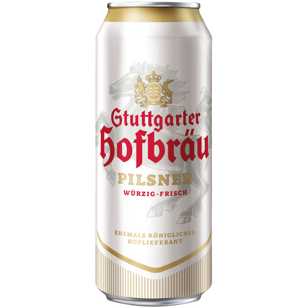 Stuttgarter Hofbräu Pilsner Dose 24x 0,5 Liter (EINWEG)