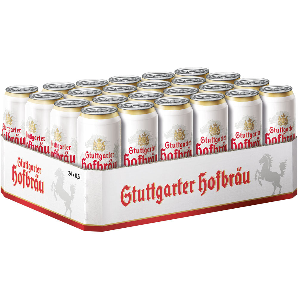 Stuttgarter Hofbräu Pilsner Dose 24x 0,5 Liter (EINWEG)