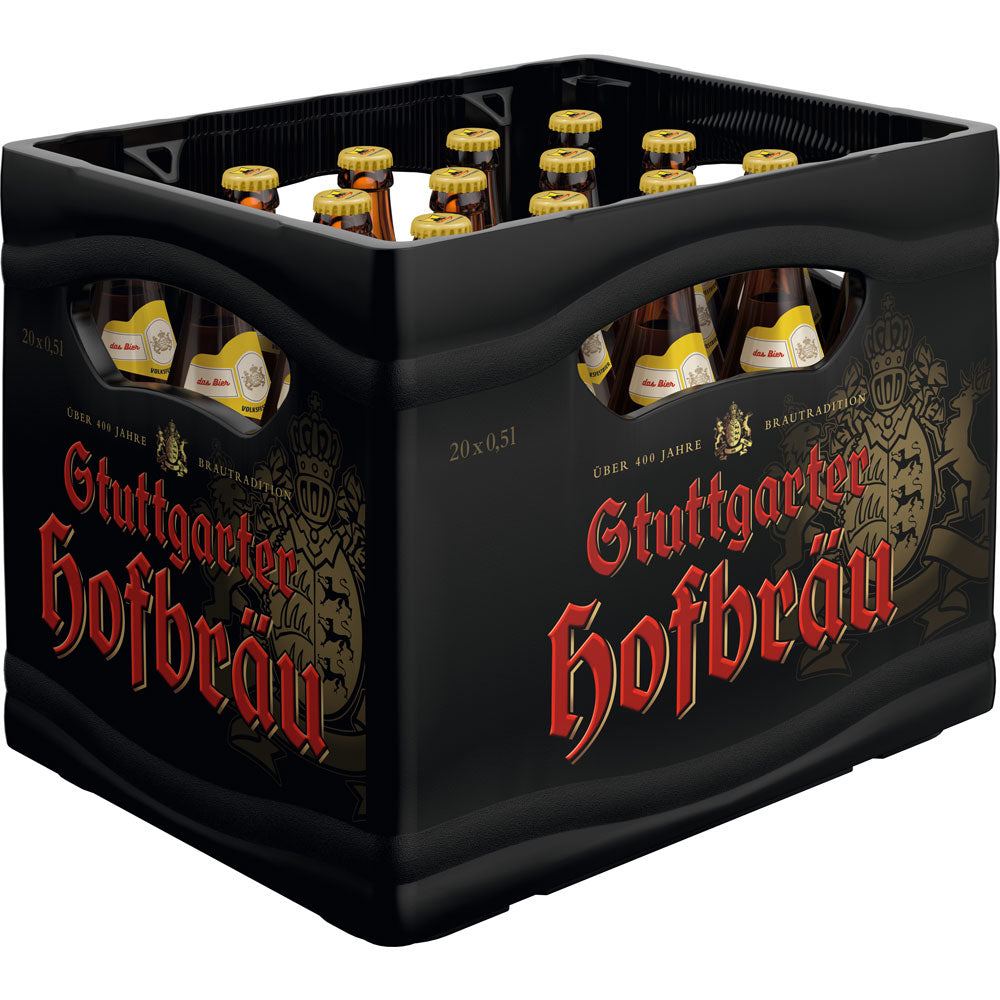 Stuttgarter Hofbräu Volksfest-Bier 20x 0,5 Liter (MEHRWEG)