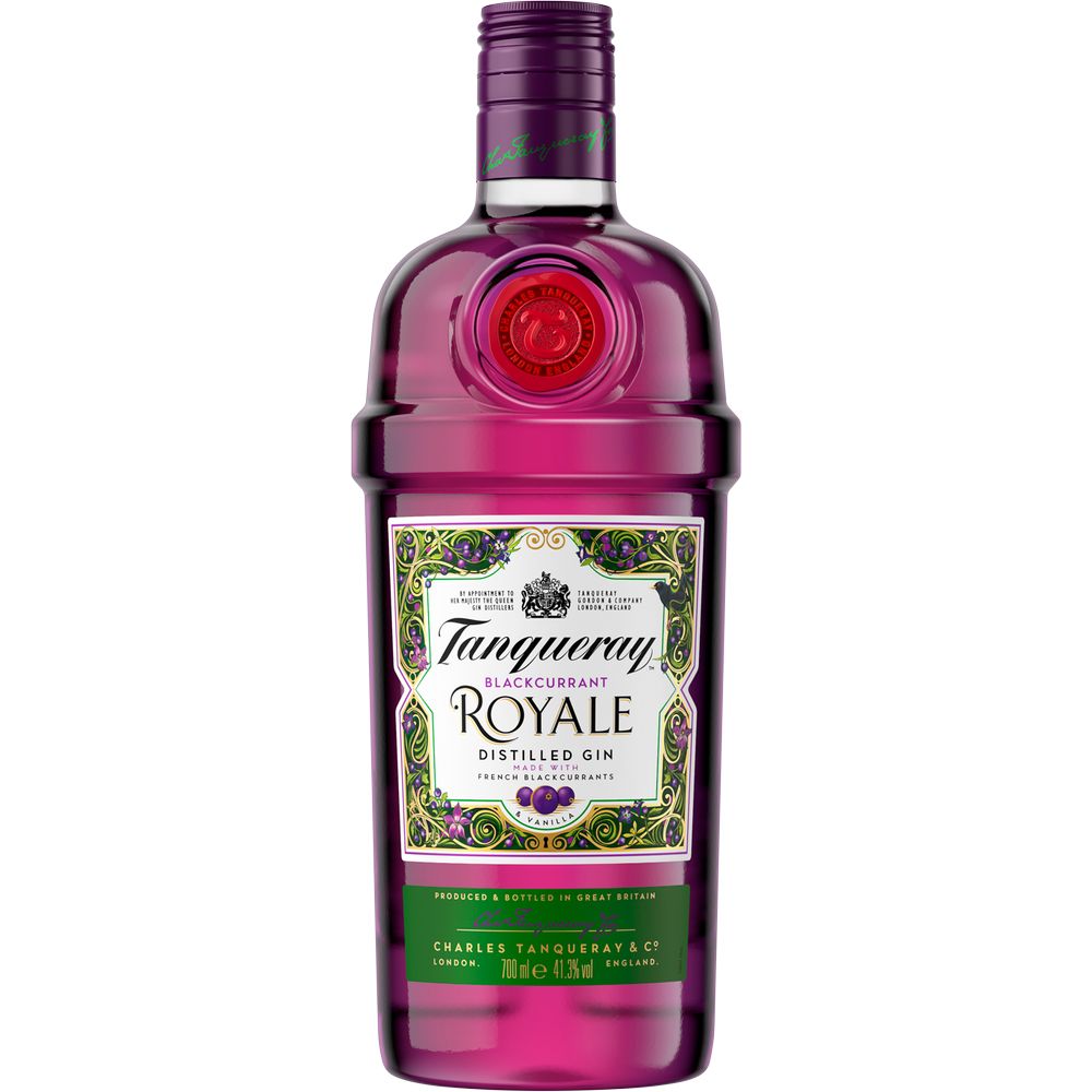 Tanqueray Blackcurrant Royale Gin 41,3% 0,7 Liter