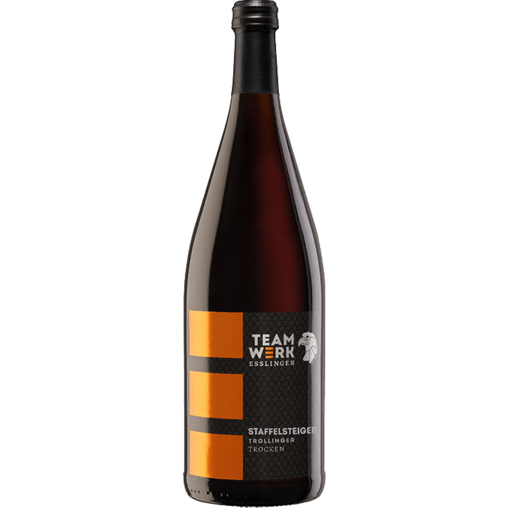 Teamwerk Esslingen Staffelsteiger Trollinger QbA trocken 12x 1 Liter (MEHRWEG)