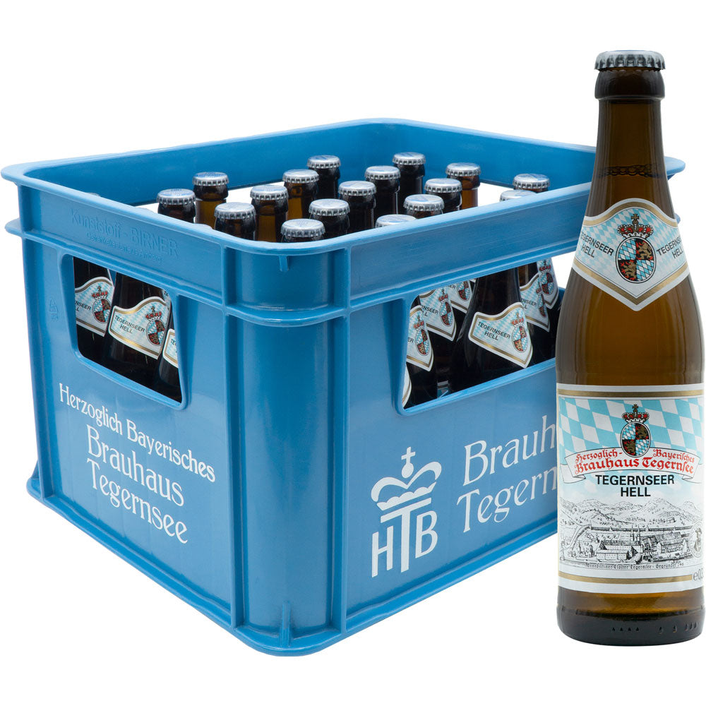 Tegernseer Hell 24x 0,33 Liter (MEHRWEG)