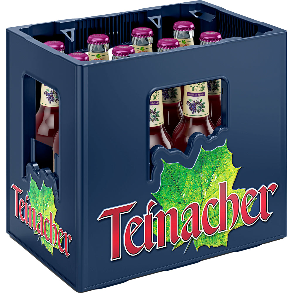 Teinacher Genuss-Limo Johannisbeer-Holunder 12x 0,33 Liter (MEHRWEG)