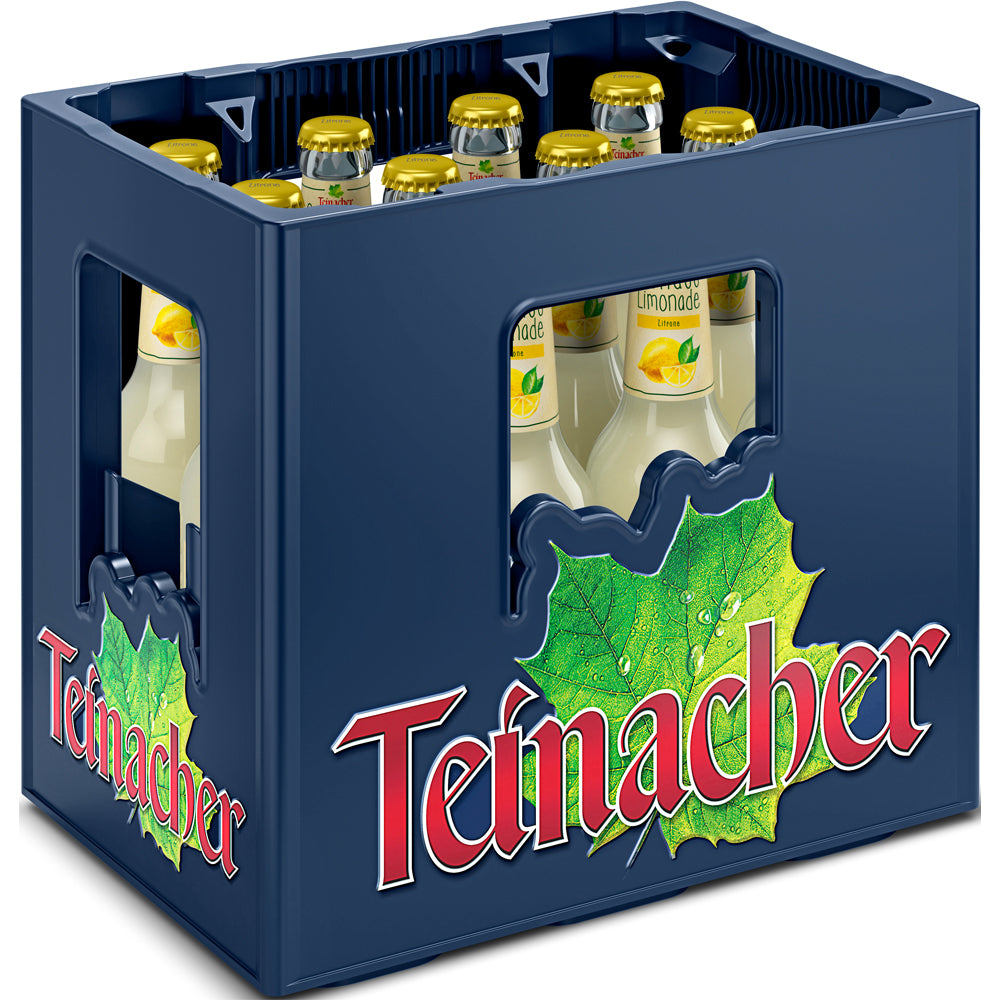 Teinacher Genuss-Limo Zitrone 12x 0,33 Liter (MEHRWEG)