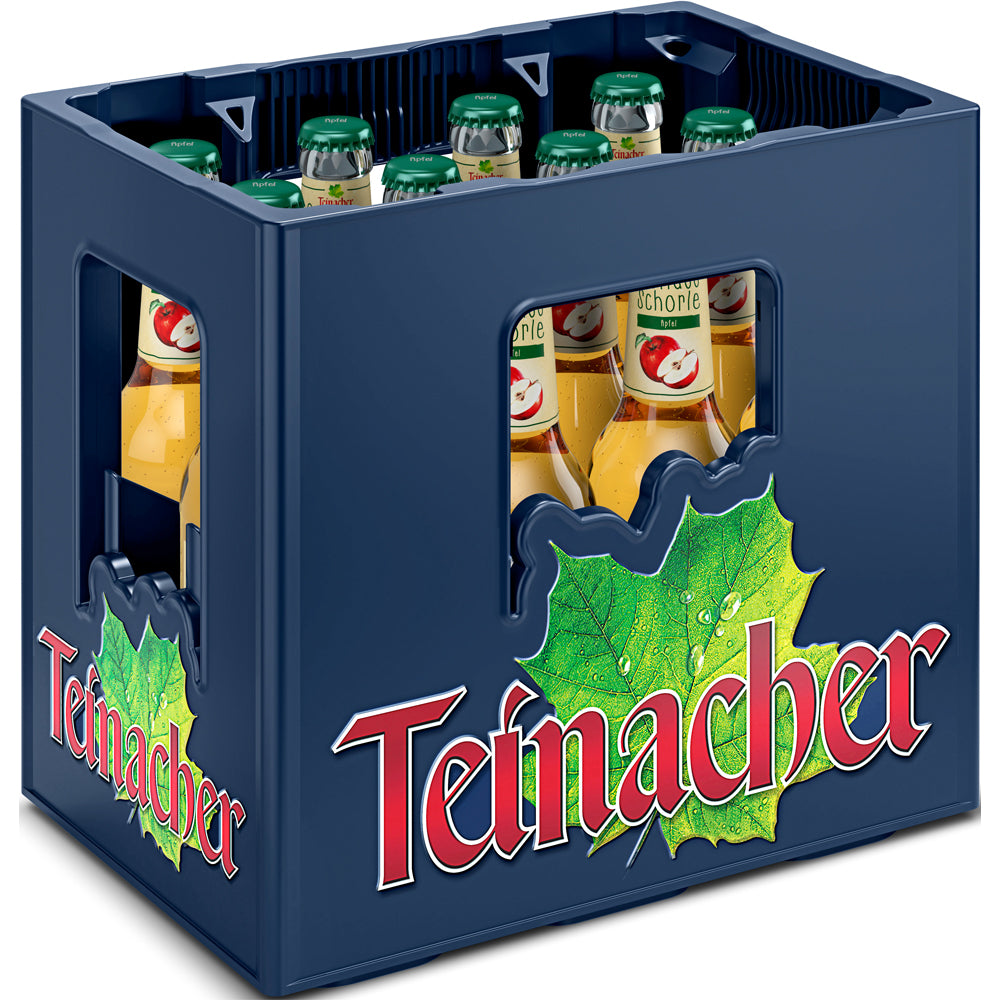 Teinacher Genuss-Schorle Apfel 12x 0,33 Liter (MEHRWEG)