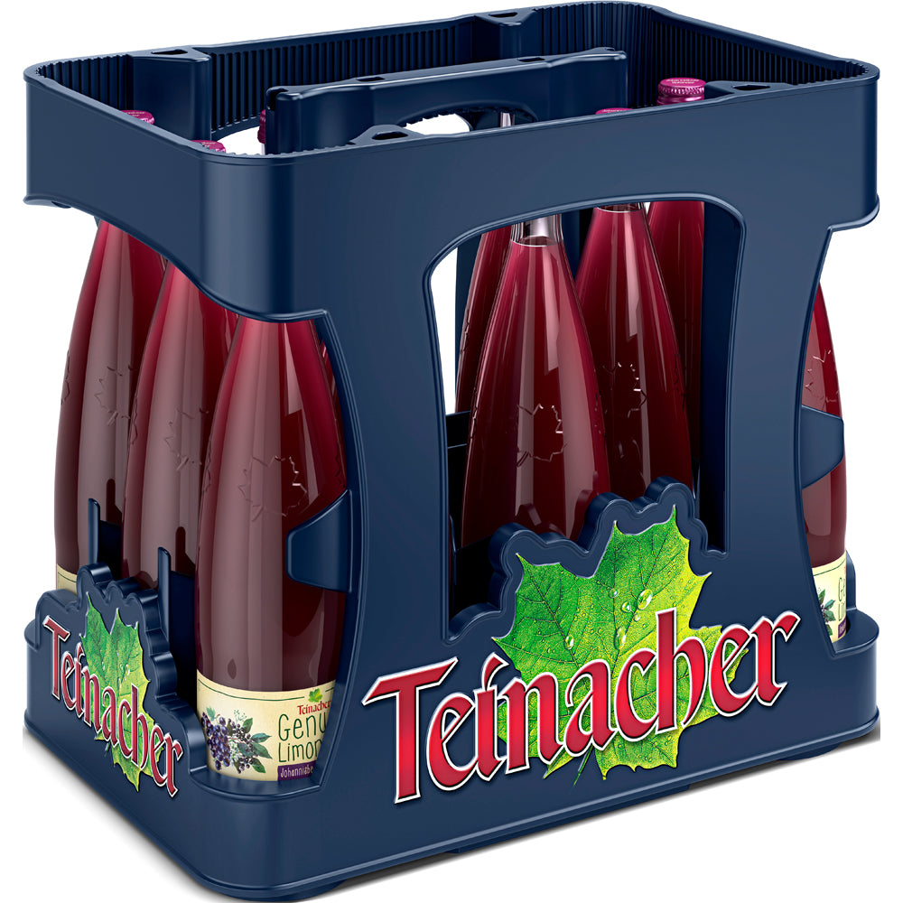 Teinacher GenussLimo Johannisbeer-Holunder 12x 0,75 Liter (MEHRWEG)