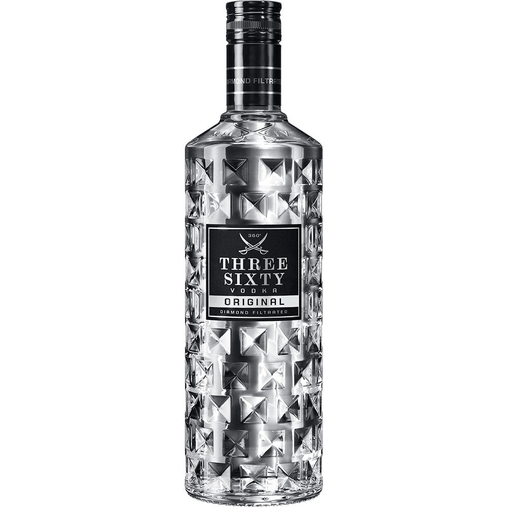 Three Sixty Vodka 37,5% 0,7 Liter