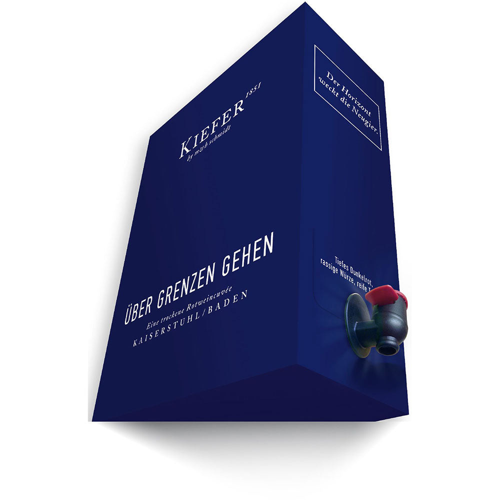 Kiefer Über Grenzen gehen Rotweincuvée Trocken BiB 3 Liter