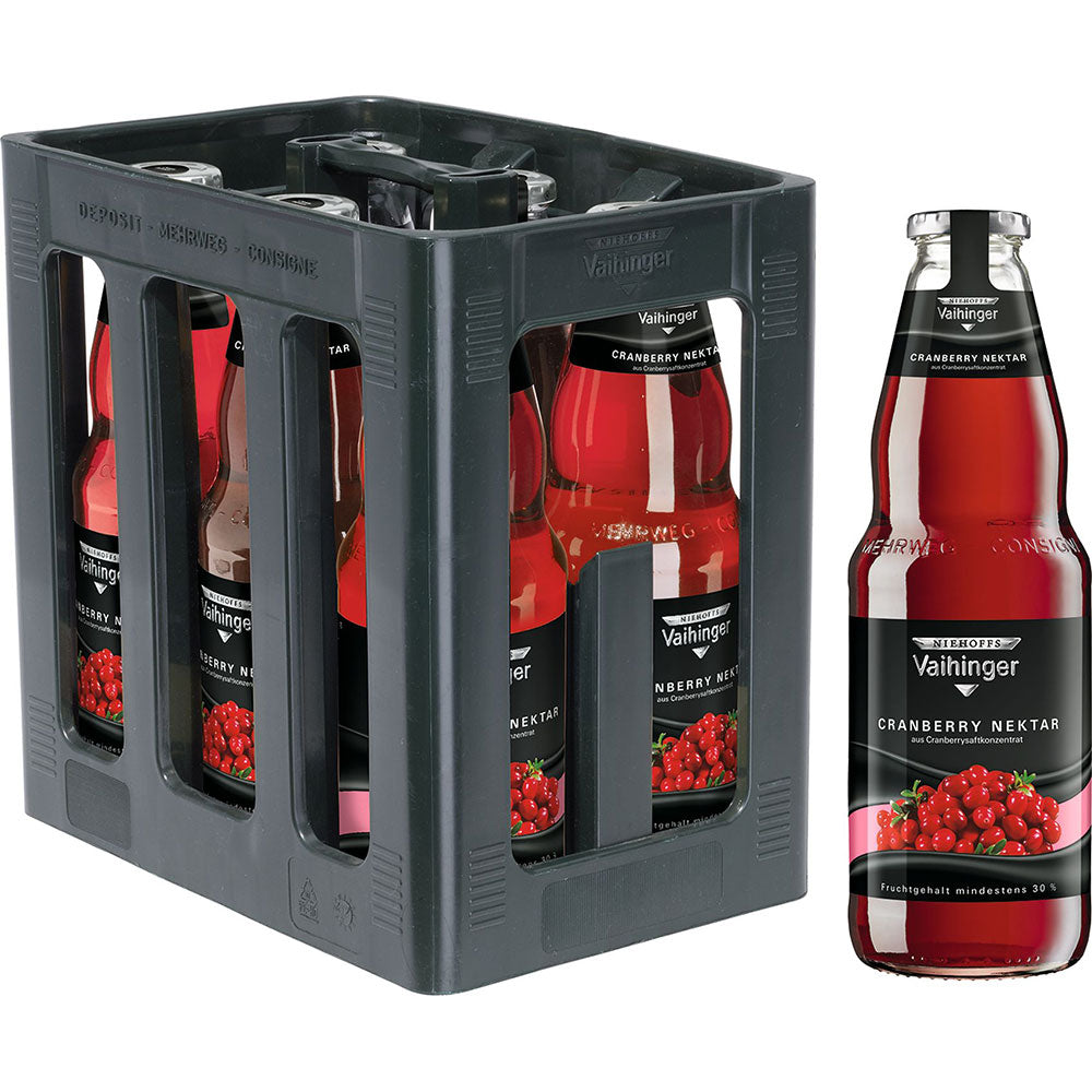 Vaihinger Cranberry 6x 1 Liter (MEHRWEG)
