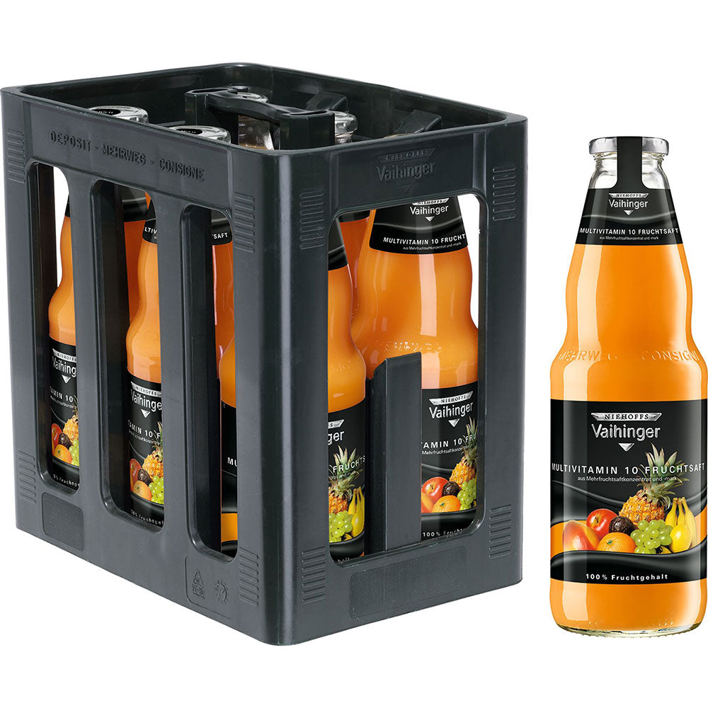 Vaihinger Multivitamin 6x 1 Liter (MEHRWEG)