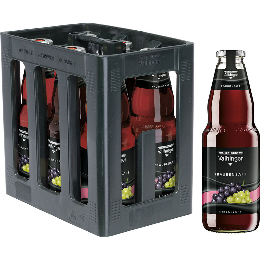 Vaihinger Rote Traube 6x 1 Liter (MEHRWEG)