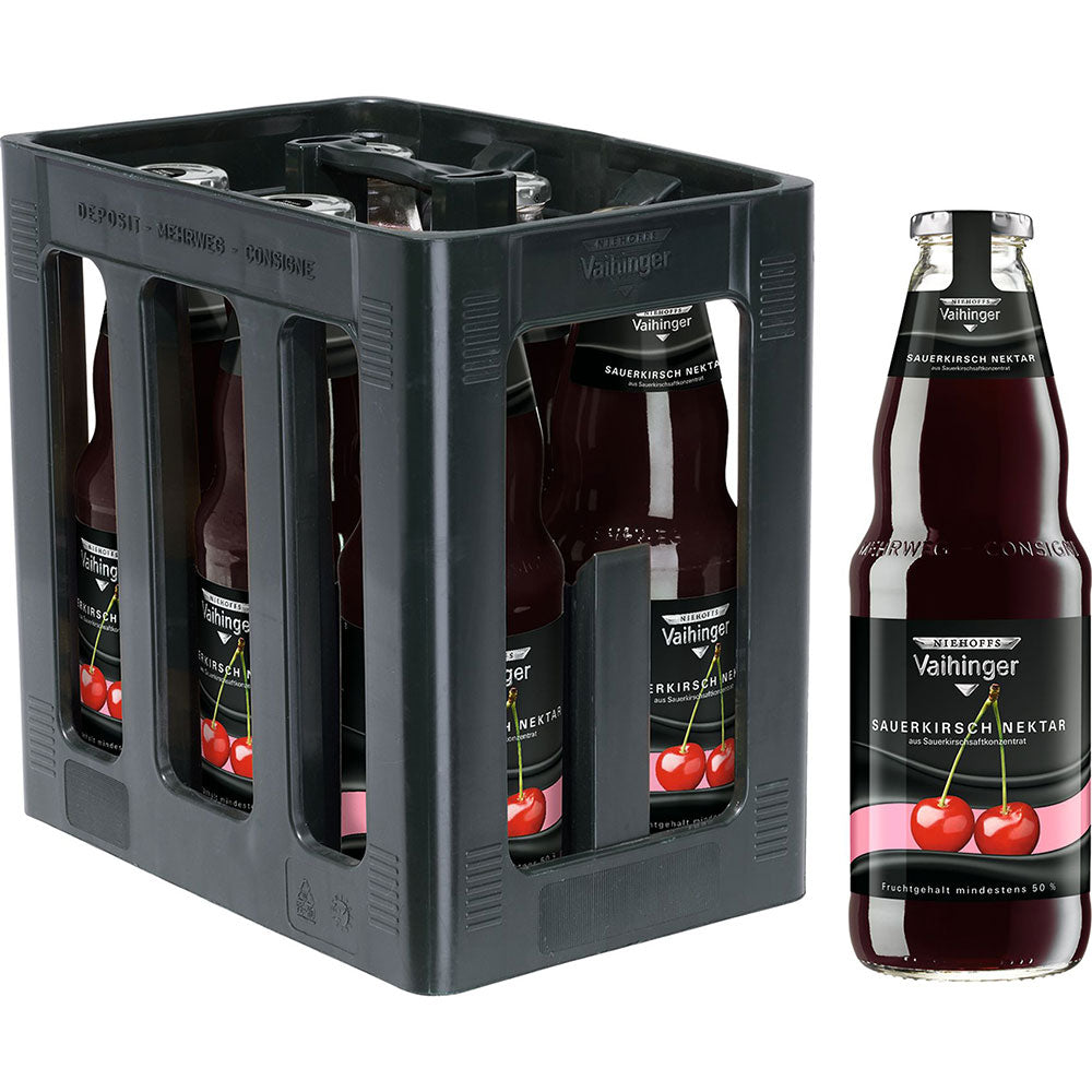 Vaihinger Sauerkirsch 6x 1 Liter (MEHRWEG)