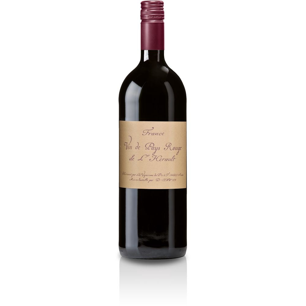 Vin de Pays de l´Herault Rouge 6x 1 Liter (MEHRWEG)