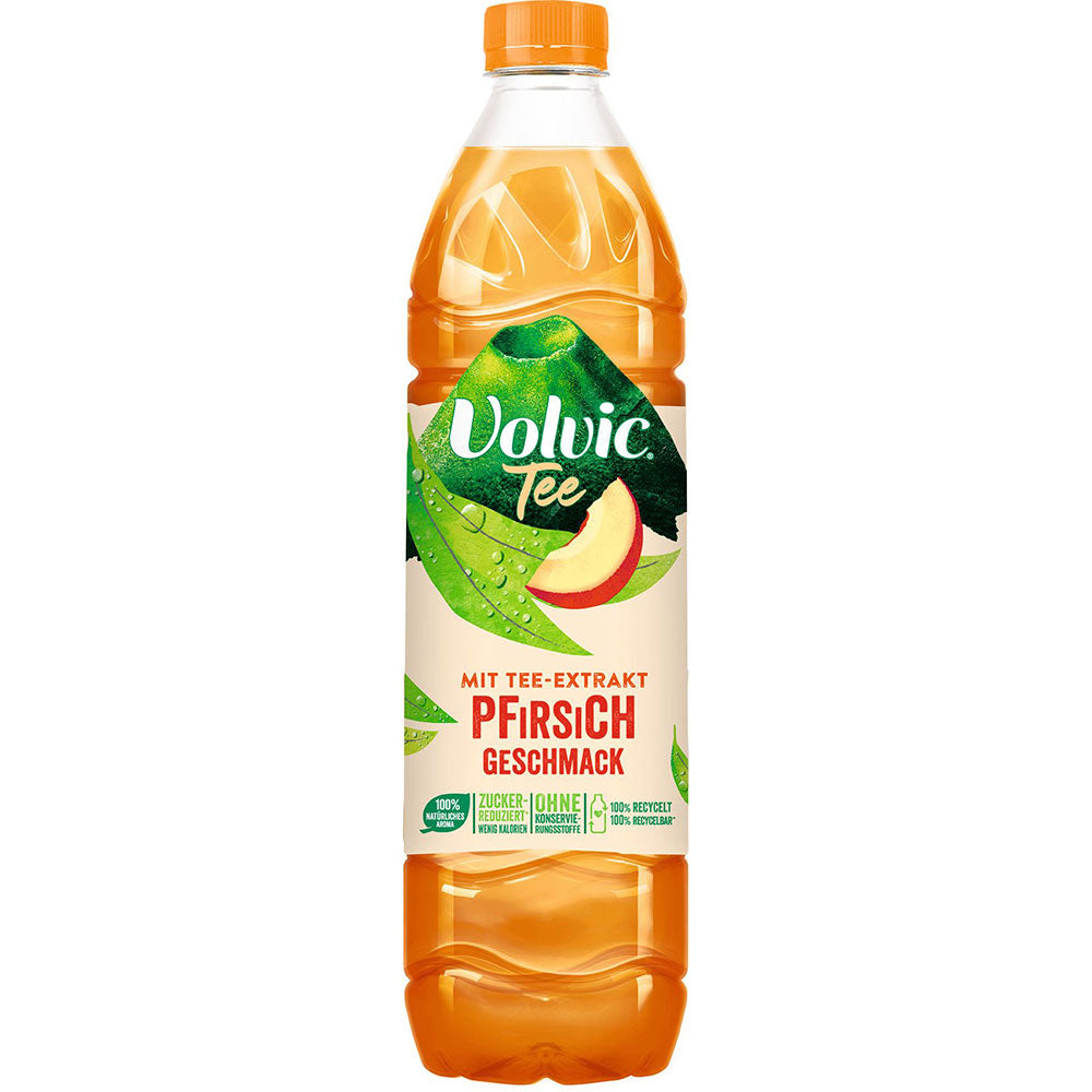 Volvic Eistee Pfirsich PET 6x 1,5 Liter (EINWEG)