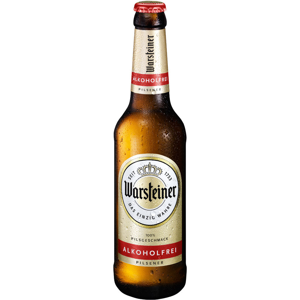 Warsteiner Pilsener Alkoholfrei 24x 0,33 Liter (MEHRWEG)