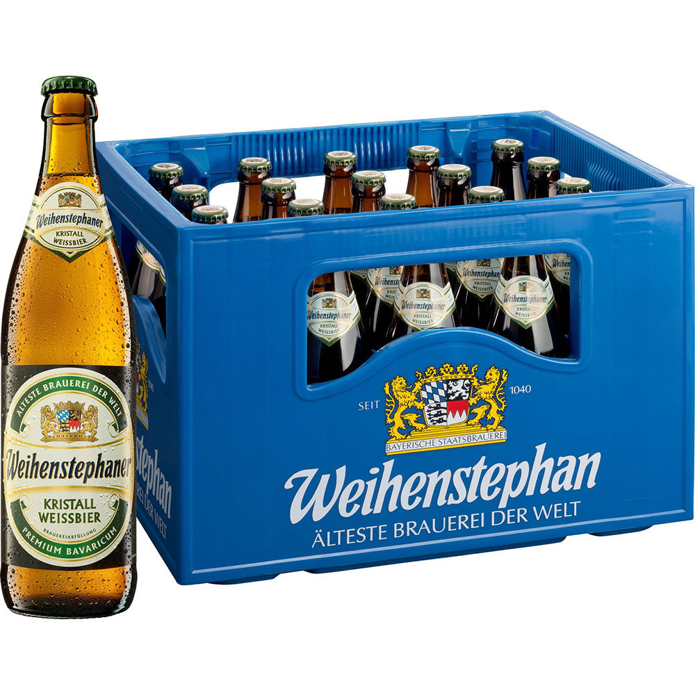 Weihenstephan Kristall 20x 0,5 Liter (MEHRWEG)