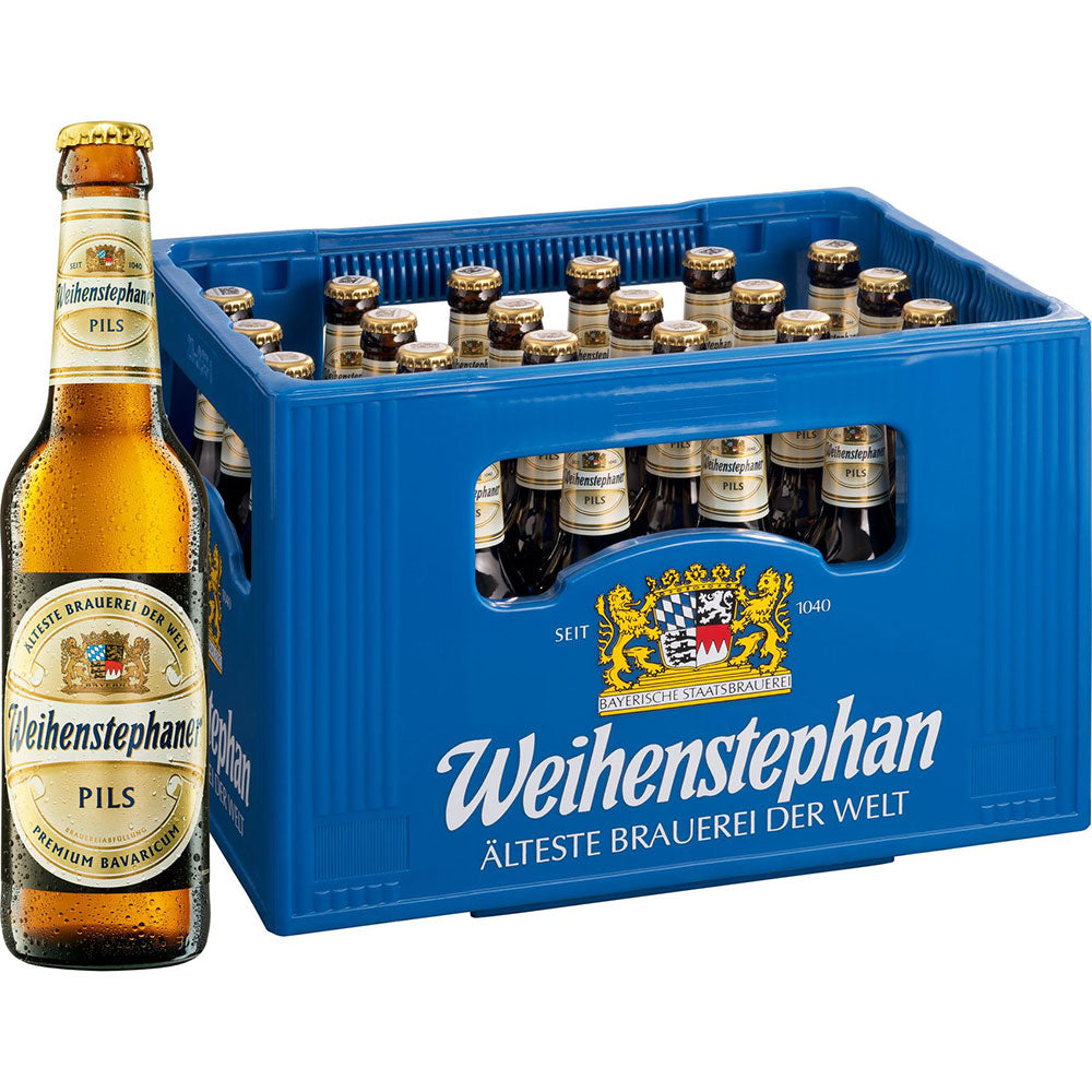 Weihenstephan Pils 24x 0,33 Liter (MEHRWEG)