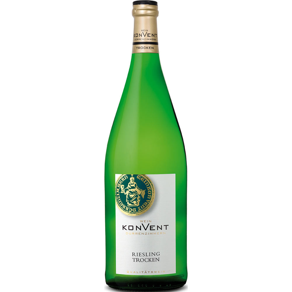 Weinkonvent Dürrenzimmern Riesling trocken 12x 1 Liter (MEHRWEG)